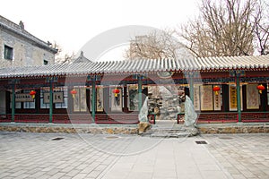 Asia China, Beijing, White Cloud Temple Ã¯Â¼ÅLandscape architectureÃ¯Â¼ÅPavilion, Gallery